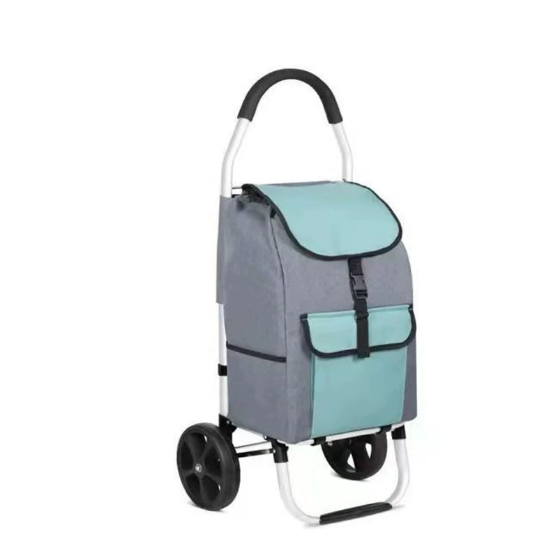 Производители прямые поставки алюминиевого сплава складная тележка Автомобильная Бытовая корзина для покупок корзина