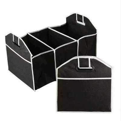 Foldable Storage Box, Car Miscellaneous – Car storage bag/box - with-handbag-cloth