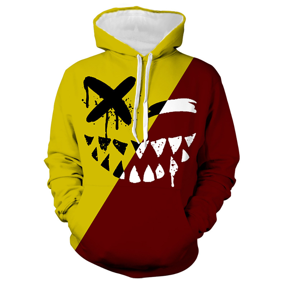 Sweat à capuche pour homme Boy 2022 European And American Foreign Trade Autumn New Hero Academia, imprimé numérique 3D_voghion.com