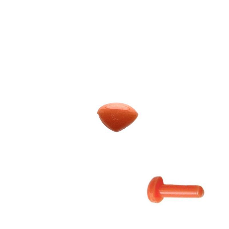 Triángulo nariz pie recto mango recto nariz poke lana fieltro giro palo DIY hecho a mano accesorios de la muñeca