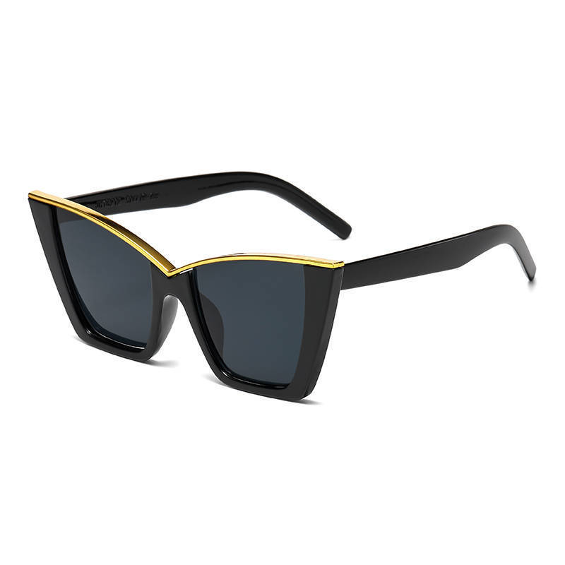 X18212 New Style Sunglasses for Men, High-End Large-Frame Sunglasses, Fashionable Women's Street Style, Trendy and Stylish Glasses