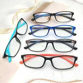 新款超轻TR90眼镜架男近视眼镜框经典黑色小方框女可配老花眼镜