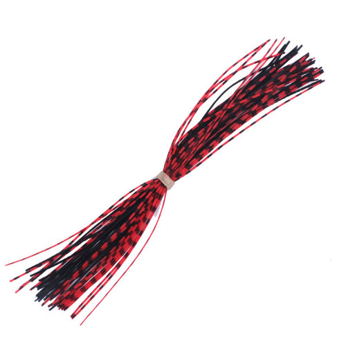 40 pieces of beard man's colorful mixed silicone silk tie, composite sequin lead head hook silicone silk skirt binding hook wire