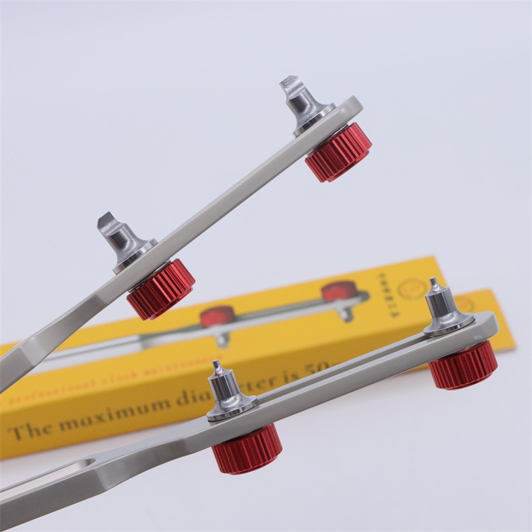 手表维修工具 二爪开 底盖开表器 修表换电池拆表后盖 二脚开盖器