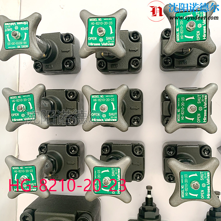日本广濑授权代理HG-8210-10-23截止阀hirose特价HG-8210-10J-23