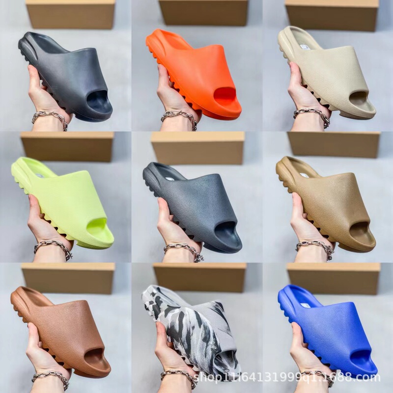 Cross-Border Export Putian Coconut Slippers for Men and Women Yeezy Thick-Soled Slippers Summer Soft-Soled Eva Sandals Slippers Cross-Border Export Putian Coconut Slippers for Men and Women Yeezy Thick-Soled Slippers Summer Soft-Soled Eva Sandals Slippers