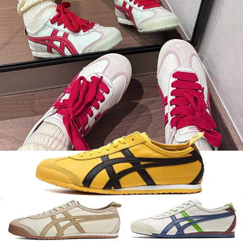 Tiger Onitsuka Tiger Mexico 66 Unisex Sneakers Putian Shoes Versatile Couple Sports White Shoes Pure Original Tiger Onitsuka Tiger Mexico 66 Unisex Sneakers Putian Shoes Versatile Couple Sports White Shoes Pure Original