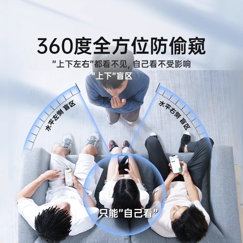 360度覗き見防止携帯電話フィルム、17無塵倉庫強化ガラスフィルム、Apple 16 Pro落下防止、15携帯電話フィルム、14、13対応|undefined