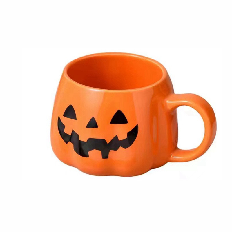 ハロウィンゴーストセラミックウォーターカップマジックファントムエルフマグクリエイティブコーヒーカップ奇妙なカップルカップ|undefined