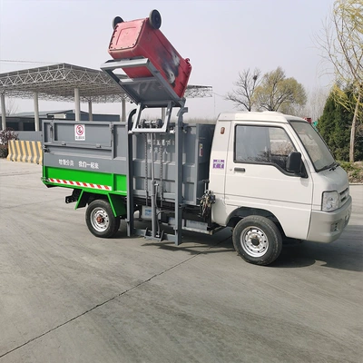 Elektrik zibil maşınları Garbage Truck Community Property