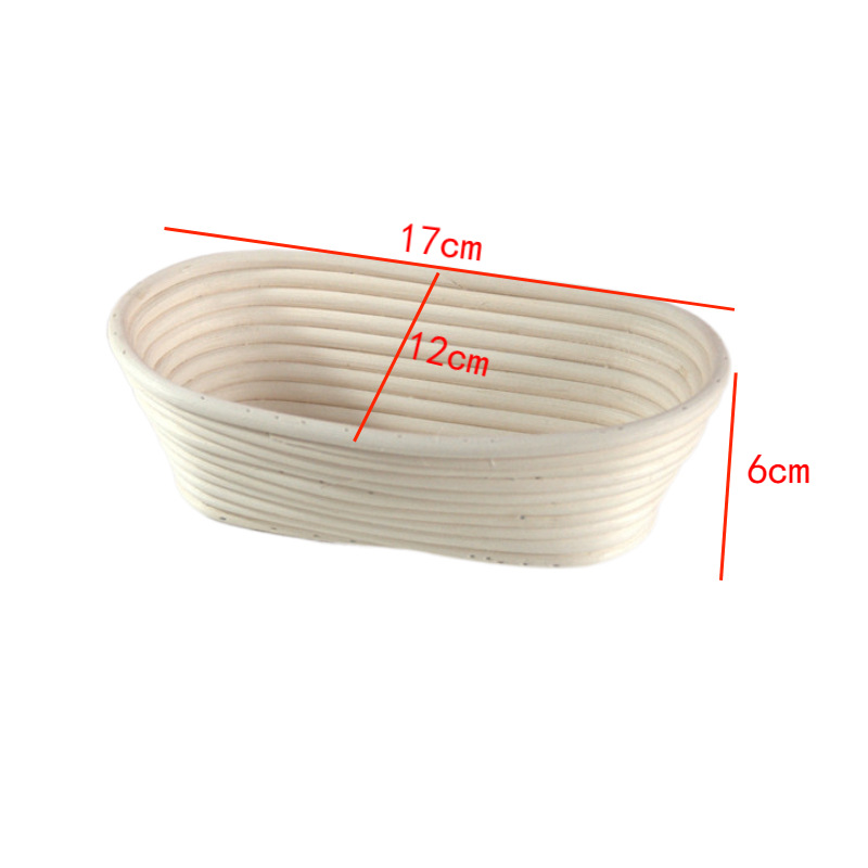 Popular ronda de pan de ratán indonesio cesta de fermentación cesta de almacenamiento tejida a mano caja de ratán cocina tesoro mamá artefacto