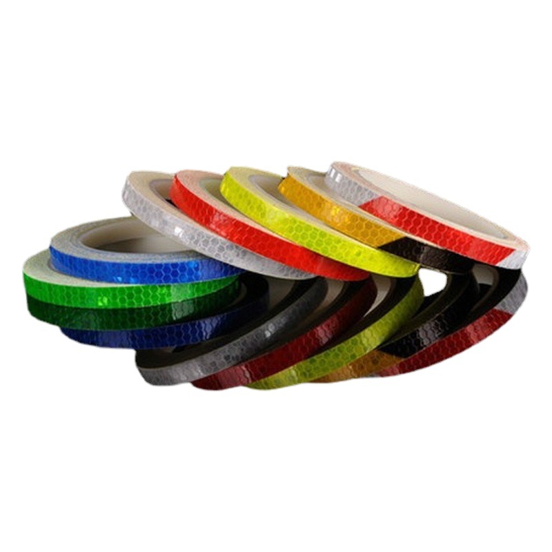 Bicycle reflective stickers luminous safety dead flying bicycle motorcycle wheel stickers body stickers mountain bike accessories