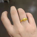 Оберег на день рождения, золотое кольцо, коллекция 2022, подарок на день рождения