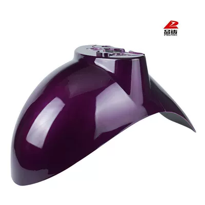 Fenders, Yadi Front Fenders, Aima | Electric vehicle fender - no-specifications-thickened-turtle-king-series-front-mudguard-dark-purple