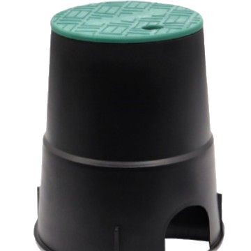 6 pulgadas VB708 caja de válvula jardín riego de aspersión ecologización pozo de válvula solenoide caja enterrada cubierta protectora rápida de toma de agua