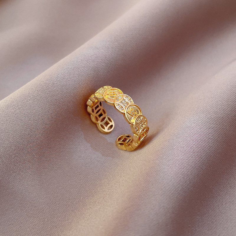 Partnerring Damen, Verstellbarer Luxus Designer Ring Mode_voghion.com