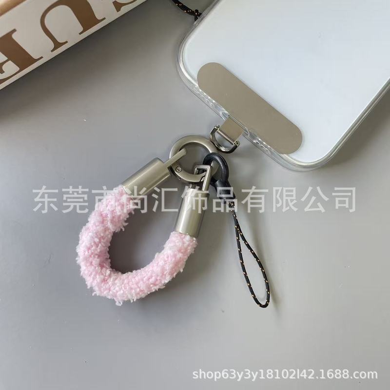 冬日限定手指手机挂绳创意拇指绳车钥匙耳机迷你小挂绳男女挂件绳|undefined