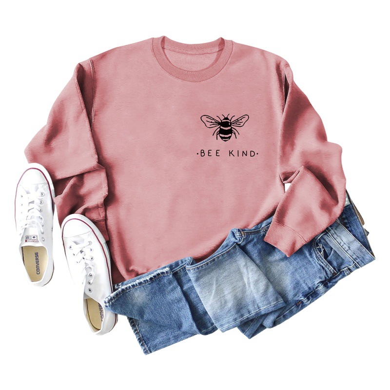 Estación independiente transfronteriza europea y americana abeja tipo cuello redondo Otoño e Invierno bottoming manga larga eBay más tamaño suéter para las mujeres