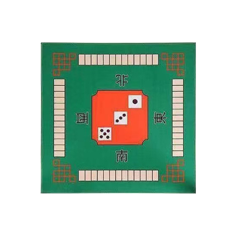 En stock Chino Mahjong Internet celebridad estera de la Mesa frotar mano jugando a las cartas silenciador estera de mesa estera del piso Vacaciones de ajedrez y tarjeta de la sala de entretenimiento estera de la Mesa