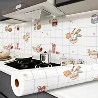 Кухня самоклеящаяся маслостойкая Водостойкая термостойкая непрозрачная духовка Lampblack настенные наклейки старая мебель ремонт противообрастающие наклейки