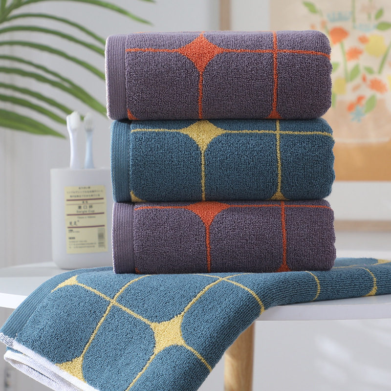 Wholesale Pure Cotton Towels for Home Use, Men and Women Bathing, Absorbent, Soft, Thickened Couple Towels, Men's Adult All-Cotton Face Towels