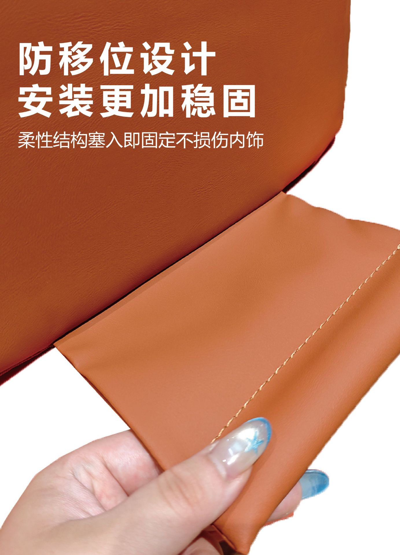 Car headrest neck pillow, perforated breathable cushion, leather car seat headrest, memory foam car pillow, neck pillow