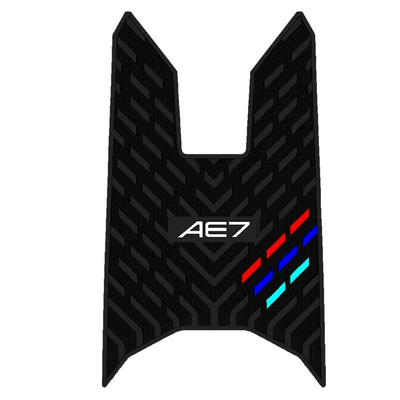 Suitable for Polar Core Ae7 Special Anti-Slip Foot Pads New Polar Core Electric Vehicle Ae7Pro Thickeneded Rubber Foot Pads (Electric vehicle foot mat) - jihuo-ae7ae7pro-black-black-edge-thick-rubber-zhang