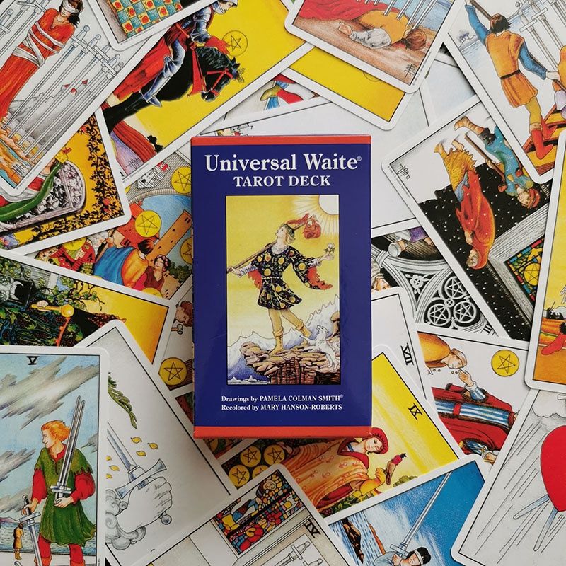 Original Introduction] Popular Version of the Classic Border Smith-Waite Tarot Card Waitetarot