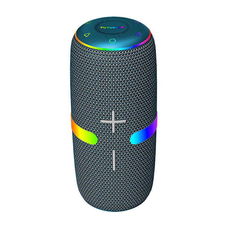 国境を越えた新しい 30 ワット Bluetooth スピーカー屋外防水ポータブルサブウーファー RGB ライト Bluetooth オーディオ卸売|undefined