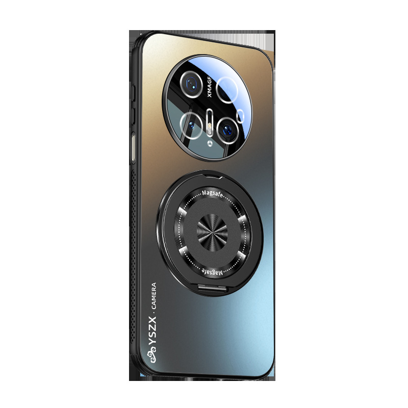 【雲衫】適用機種：Huawei Pura70pro 携帯電話ケース マット仕上げ 回転式マグネットスタンド レンズ保護カバー|undefined