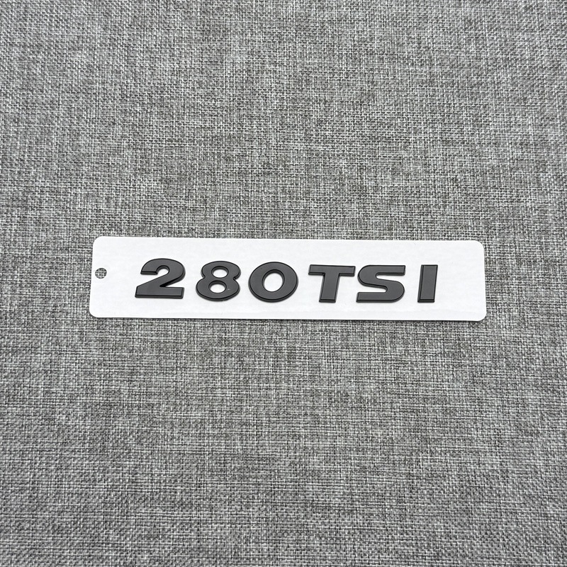 Suitable for Volkswagen Golf 4, 5, Golf 6, 7, 7.5 Generation Car Logo Modification, Front and Rear Logo, Tail Logo with English Letters