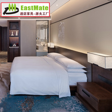 星级酒店家具别墅套房民宿客房床屏床架衣柜入户门电视柜欧式实木