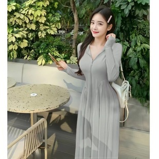 Carefully Selected Sun Protection Clothing for Women, Long Style, Full-Body Hooded, Lightweight, Breathable, Anti-Uv, Slim-Fitting Sun Protection Clothing for Summer