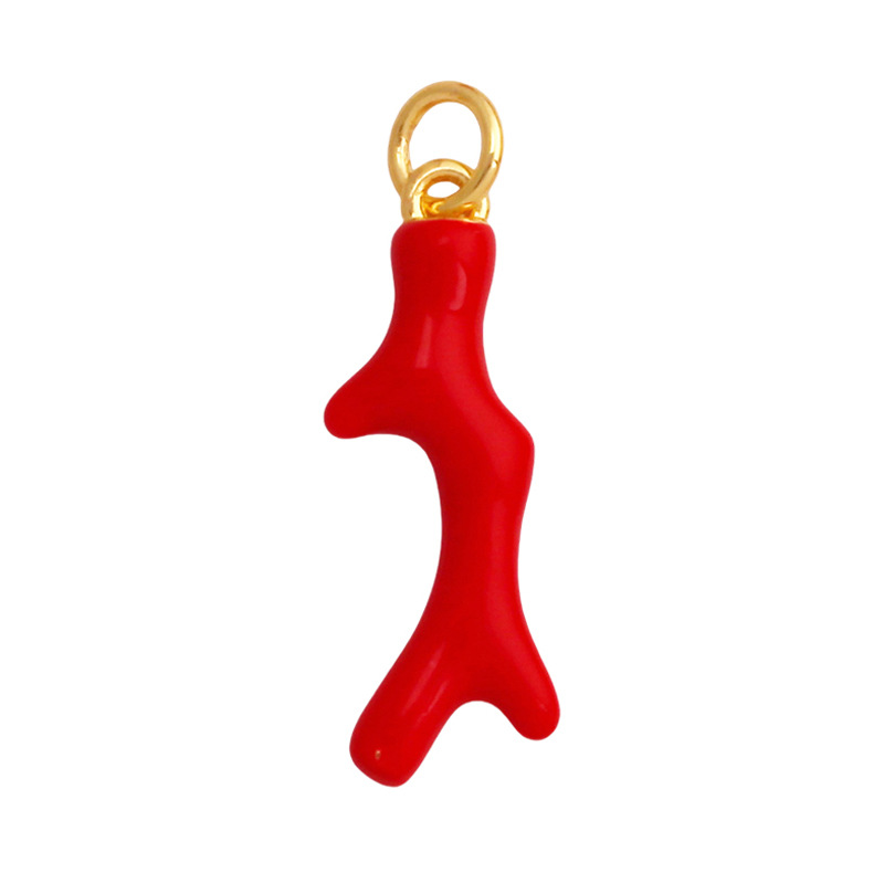 3g Weight Pendant Jewelry Making Type 28*38mm Jewelry Making Size DIY Jewelry Accessories Classification 1 Piece Quantity Copper Material Coral Pattern All Seasons Season Polished Finish Plating Design Marine Style, Sweet, Classic Style Style 1 Piece 28*38mm Copper Coral Polished Pendant DIY Jewelry Accessories 8