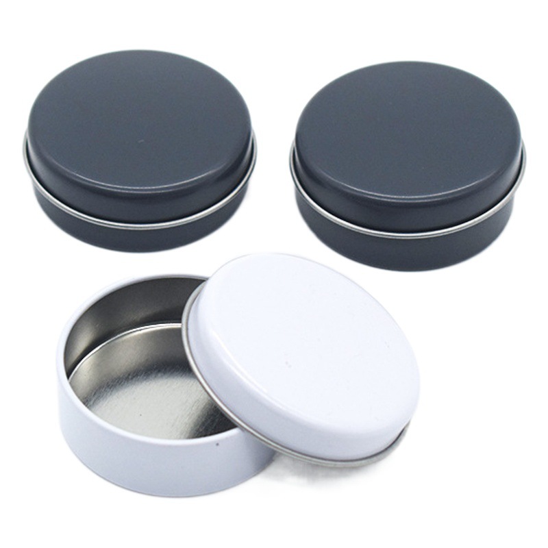 Capacidad 20g paquete fresco aceite de viento Esencia Aceite redondo sólido bálsamo caja vela hierro puede pegar en stock se puede personalizar patrón