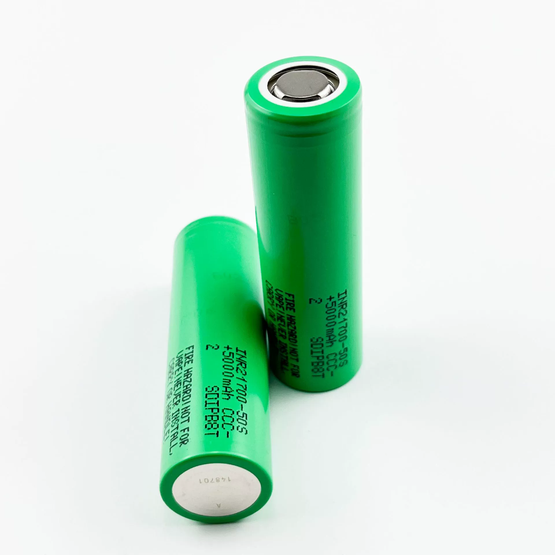 Литиевый аккумулятор Samsung INR21700, 5000 мА·ч, 3,6–3,63 В, 3C–5C мощность