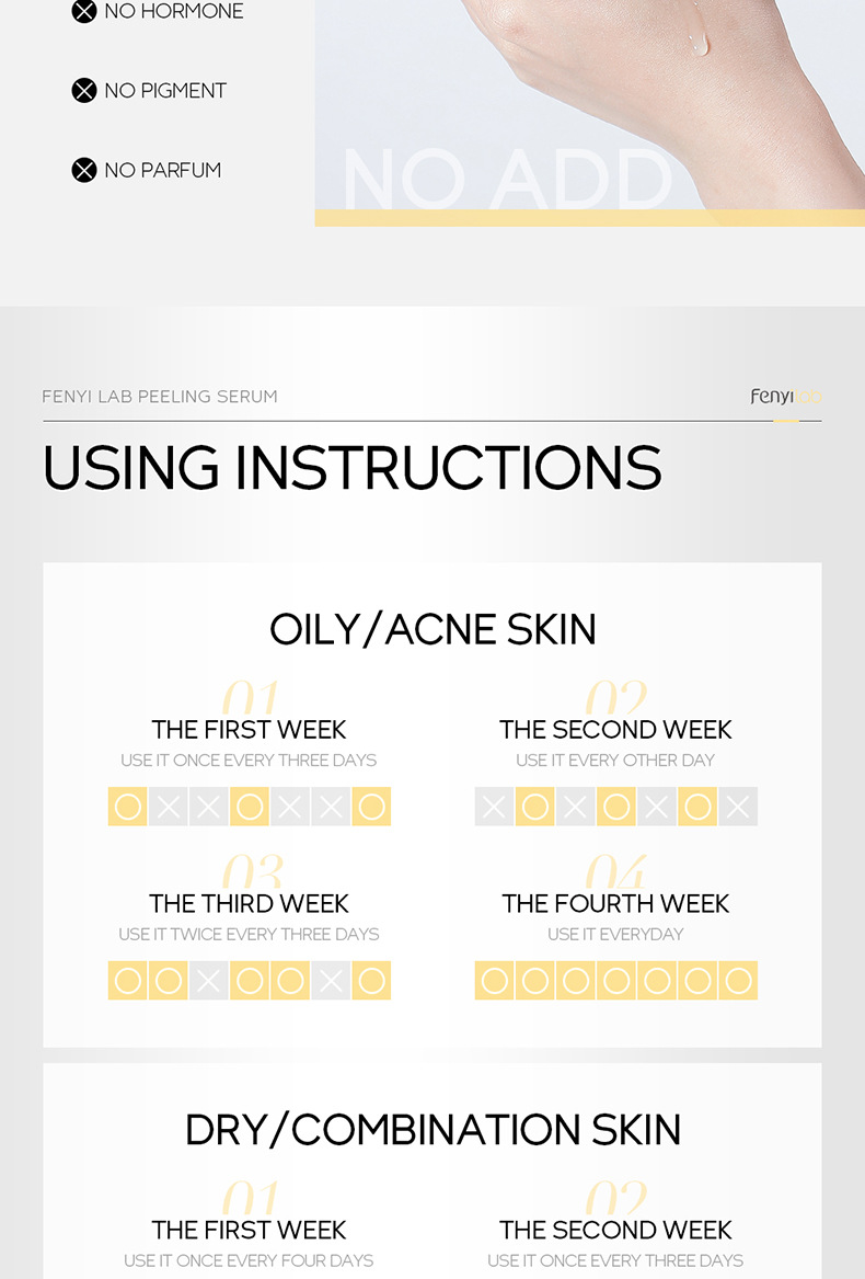 FENYI LAB Triacid Keratin Essence 17ml Facial Care Moisturizing and Hydrating Cross-border Skin Care Product undefined