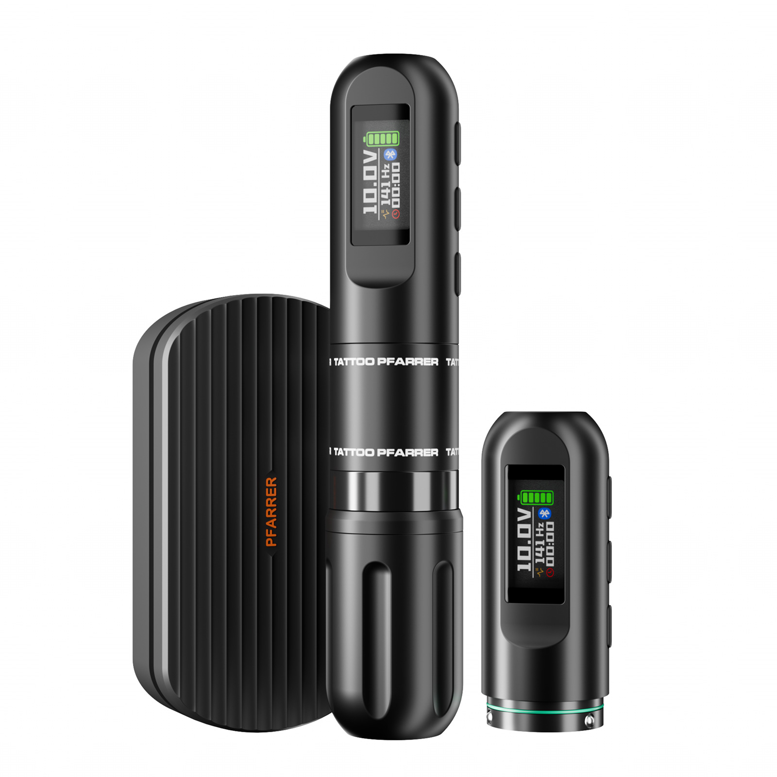Máquina de tatuaje de doble batería Bluetooth pie taza hueca máquina de tatuaje motor de bordado inalámbrico equipo de tatuaje