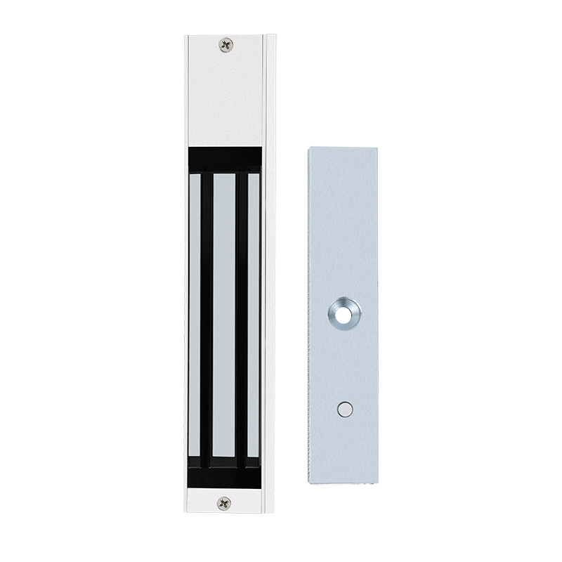 Oficina puerta de cristal 280kg retroalimentación cerradura magnética tienda comunidad puerta de metal puerta de madera sola puerta cerradura electromagnética