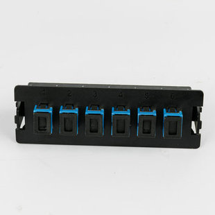 6-port SC plug block group MPO fiber group competition experimental plug block group big data network module group factory wholesale