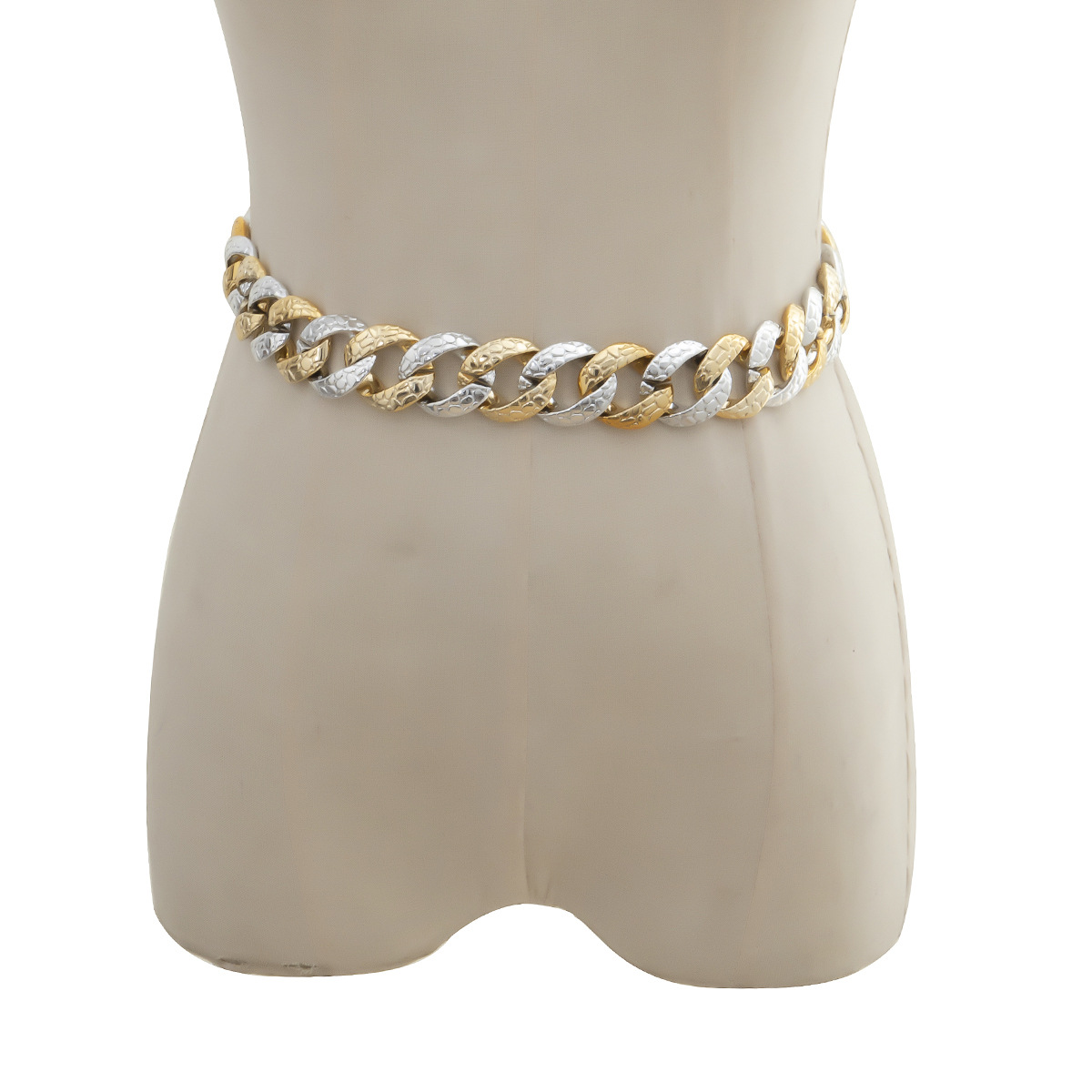 Punk Thick Simple Waist Chain display picture 8