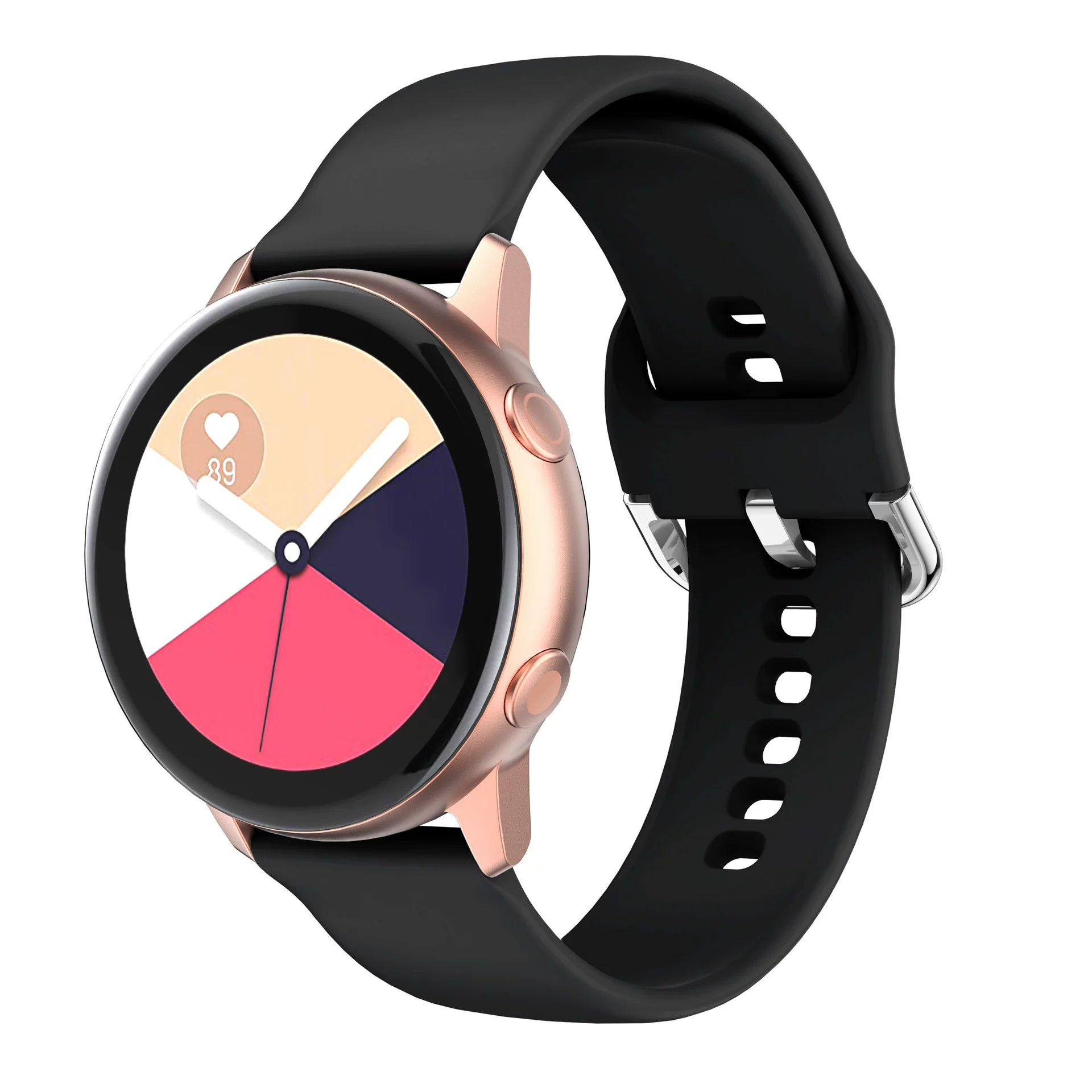 [Подходит для Samsung Galaxy Active2 силиконовый браслет Huawei Watch GT часовые браслеты 2022 мм размер]