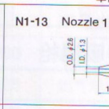 日本原装白光拆静电吸锡咀N1-13用于拆消静电吸锡枪FM-2024