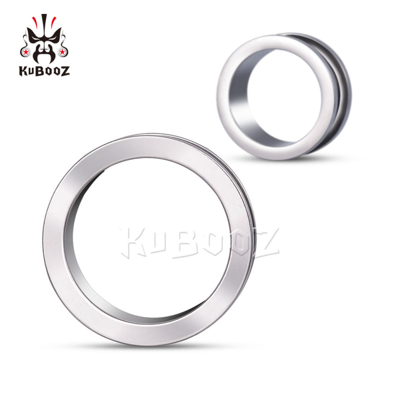 Bos Jewelry's New Medical-Grade G23 Titanium Alloy Pulley Ear Expander Hollow Ear Expander for Ear Care and Auricle Wholesale