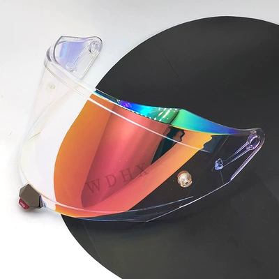 KYT R1R motorcycle helmet lens, Dəbilqə (Kaska) aksesuarları - aurora-red-suitable-for-day-and-night
