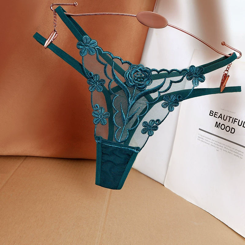 Стринги женская вышивка полые стринги женская веревка 114