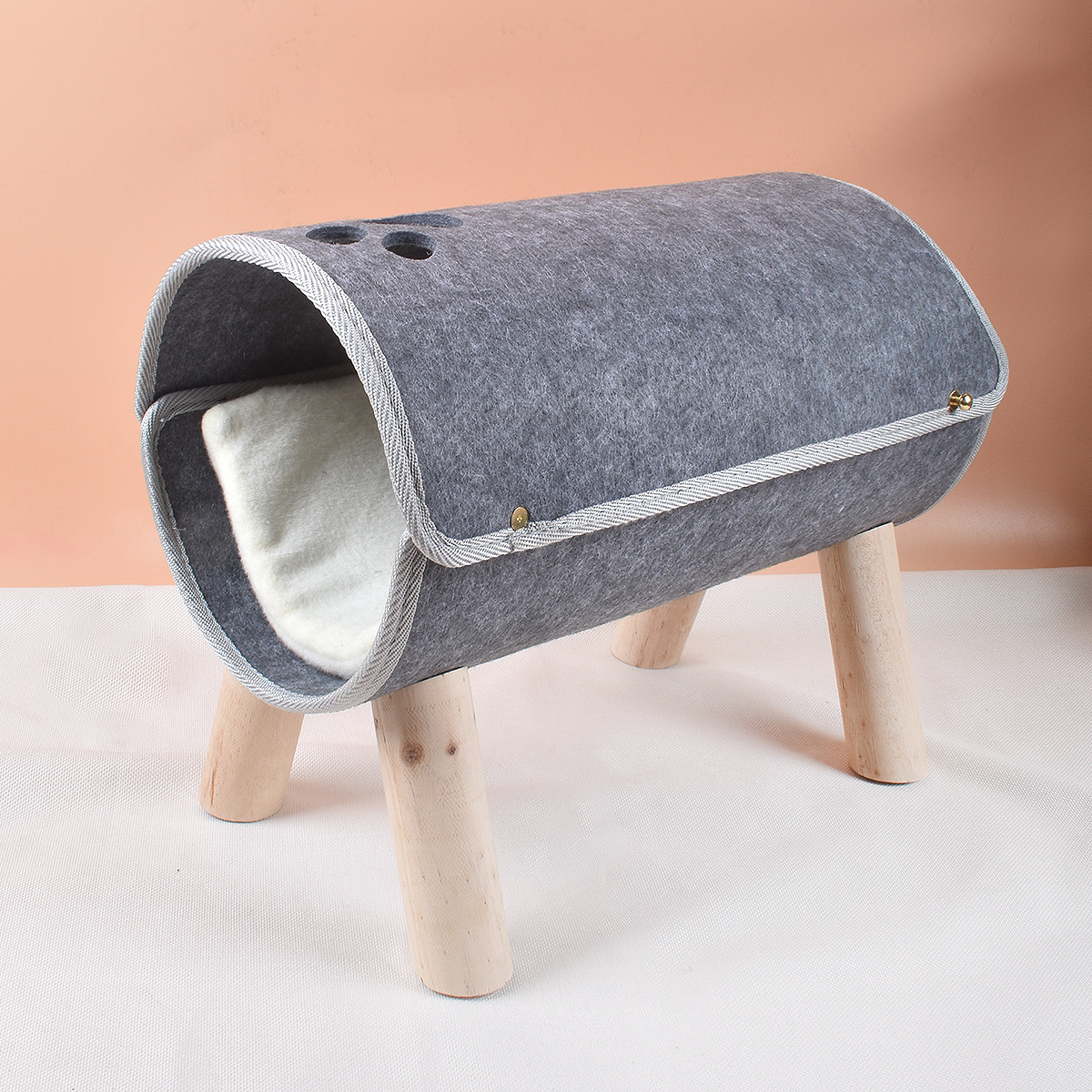 Gato perrera cuatro estaciones extraíble lavado gato cama llena gato perrera verano gato suministros mascota cama hamaca perrera