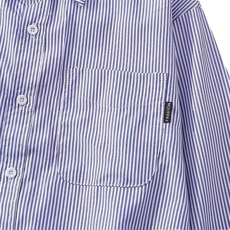 Japanese retro classic spring shirt