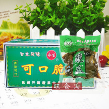 永生牌脆瓜180g*50袋整箱批发小袋装酱瓜咸菜腌制黄瓜酱菜下饭菜