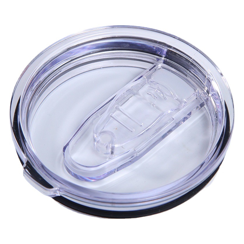 Amazon nueva pieza de empuje creativa anti-desbordamiento de salpicaduras de helado taza de sellado cubierta aislamiento tapa de la taza del coche en stock al por mayor